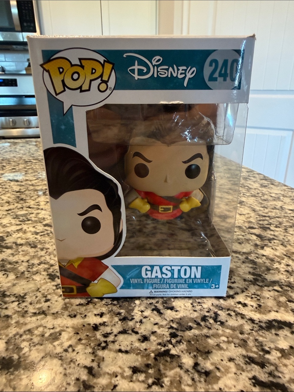Funko Gaston Vinyl Figure - Red, Yellow & Brown